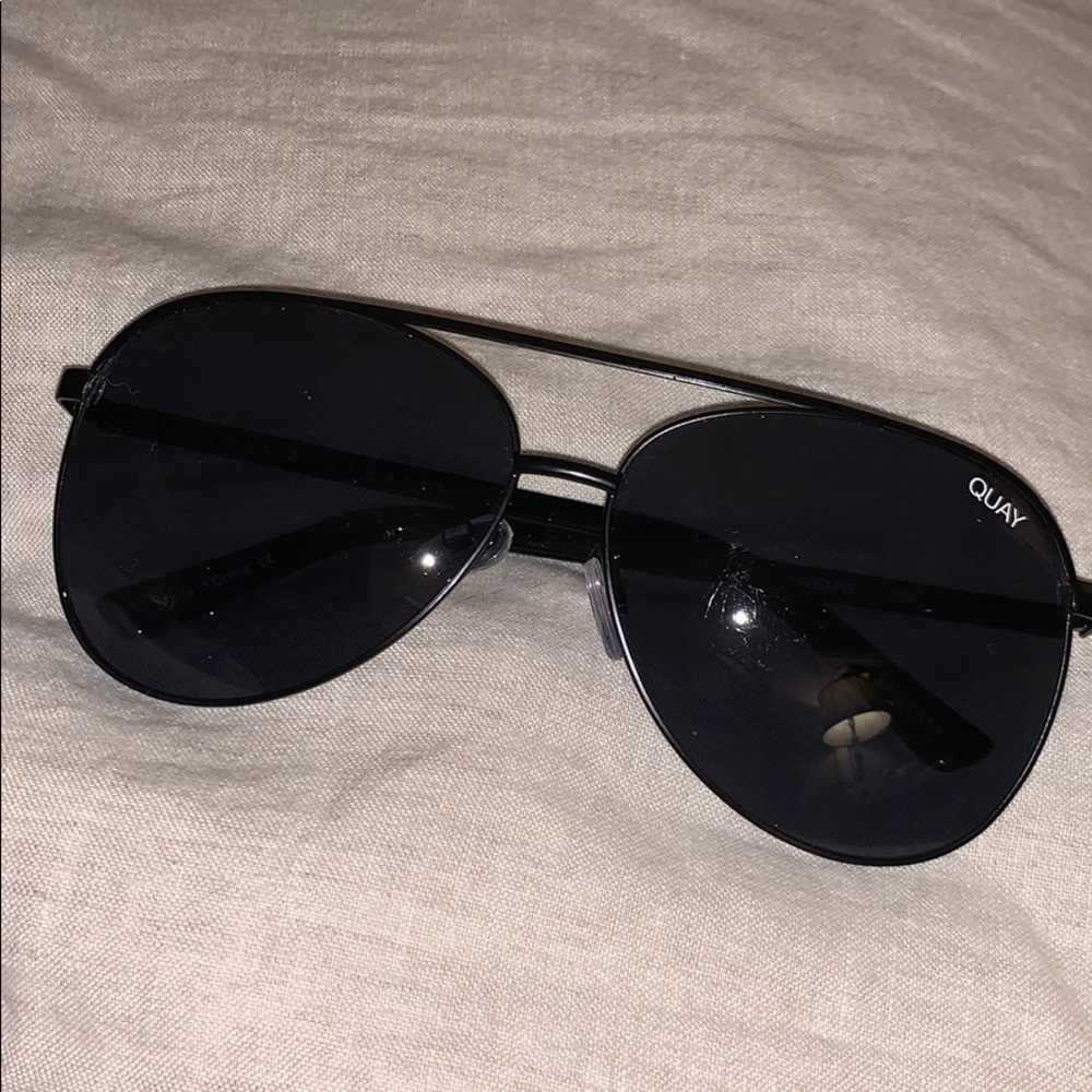 black sunglasses